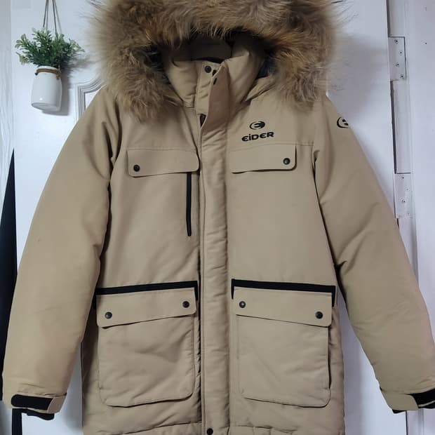 두툼한 아이더 구스다운 거위털 패딩 남자 95 마른 100