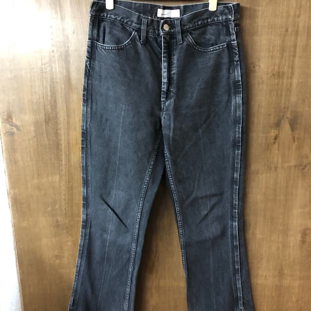 Toga 사이드 지퍼 데님 팬츠 m