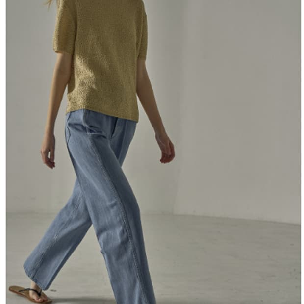 [새상품] 파사드패턴 빈티지 인디고 데님