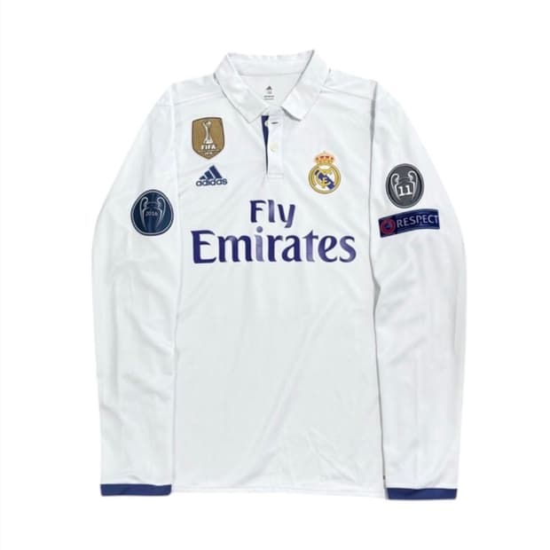 16/17 레알 마드리드 홈 롱슬리브 긴팔 유니폼