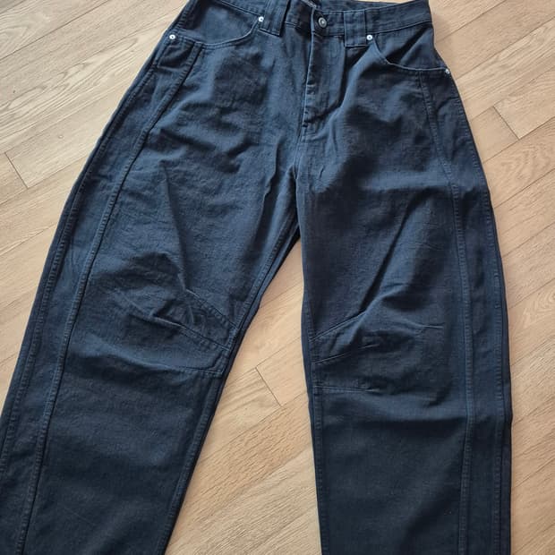 9999아카이브 테크니컬 커브드진 블랙 2사이즈