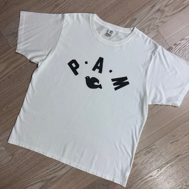 컬렉트피시스 PAM 반팔 티셔츠 화이트 L