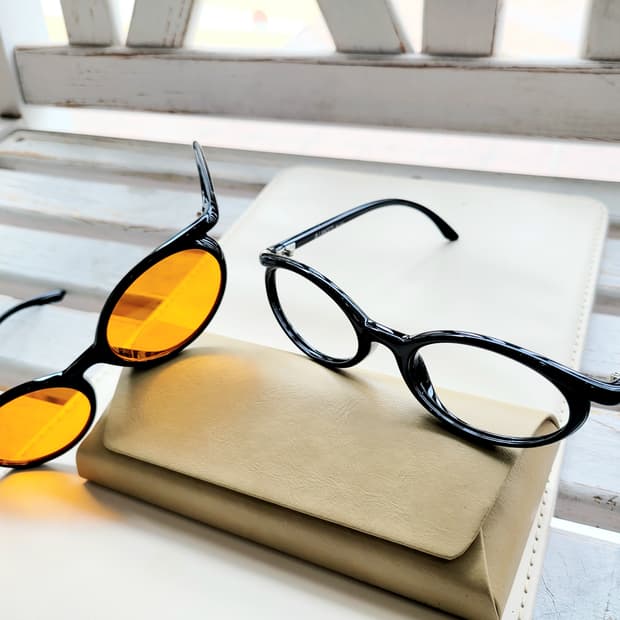 란체티 안경LA157긱시크스탈(+오렌지체인지 변색렌즈 포함)