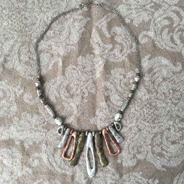 tribal mood necklace