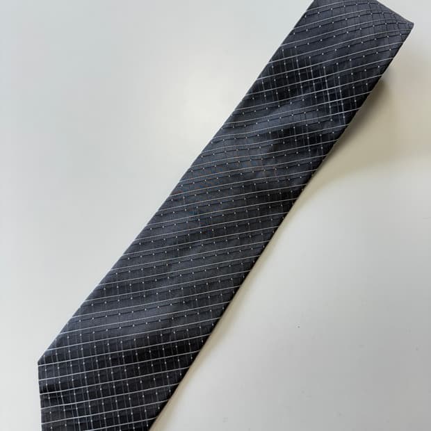 빈티지 실크 넥타이 8.5cm
