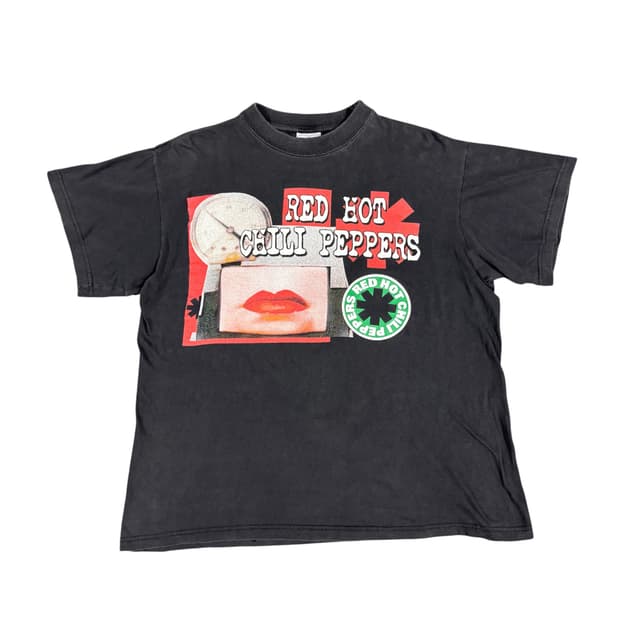 빈티지 2004 레드핫칠리페퍼스 유럽투어 티셔츠 RHCP