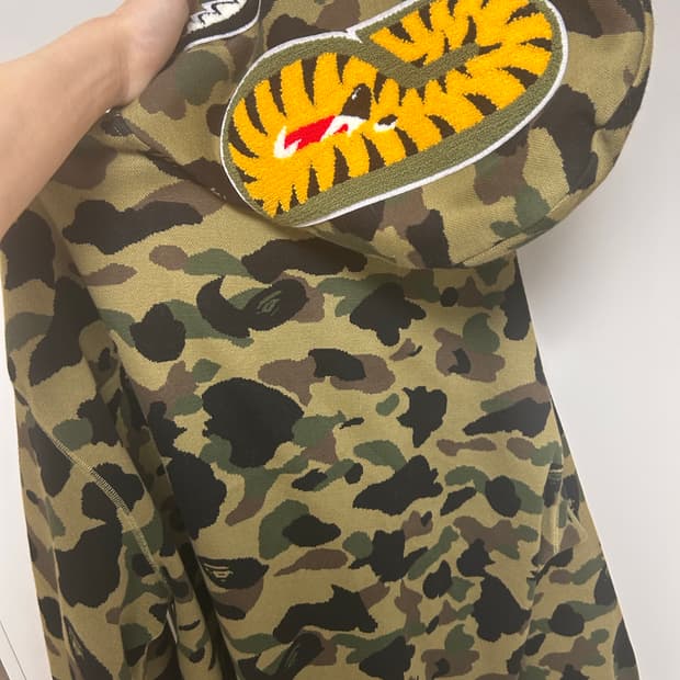 베이프 녹계후드 xl(새상품급)