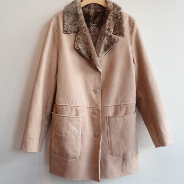 Japan brand 퍼 코트