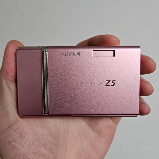 (뉴진스 민지 디카)후지필름 FinePix Z5 핑크 디카 빈티지디카