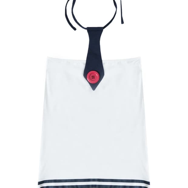 Oshigh 오스하이 세일러 버튼 탑