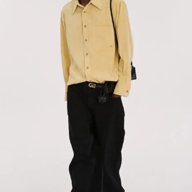 렉토 로우라이즈 데님 팬츠 L사이즈