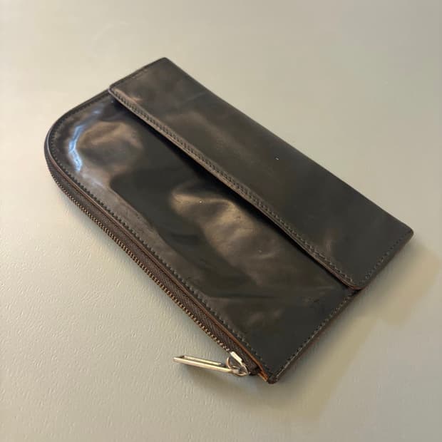 릭오웬스 가죽 파우치