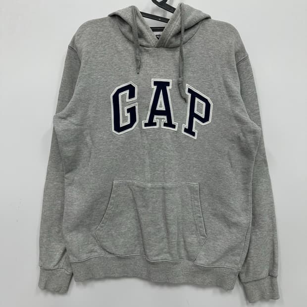 갭 그레이 후드티 