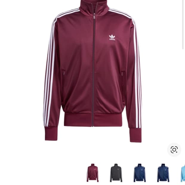 아디다스 파이어버드 져지 버건디