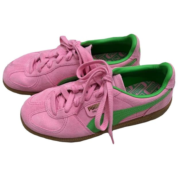 PUMA 팔레르모 스페셜 핑크 딜라이트 그린 245