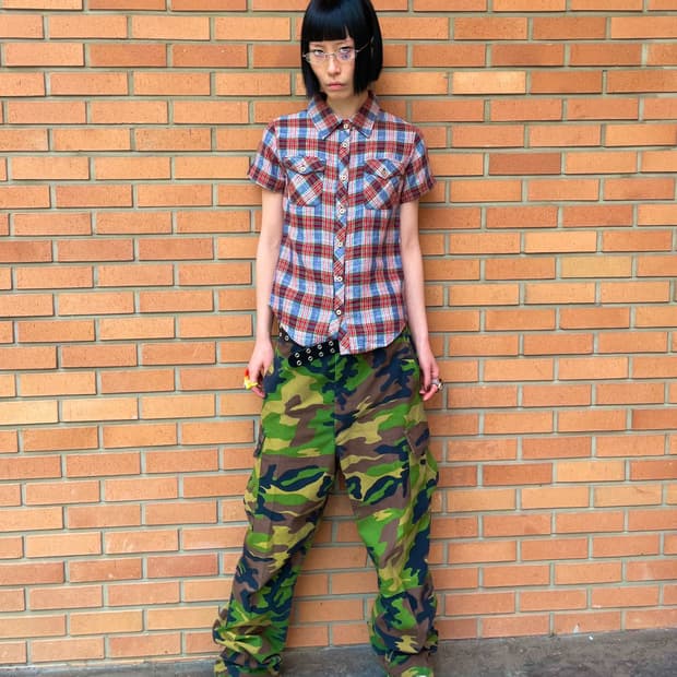 Betty Blue Bicycle Check Shirt