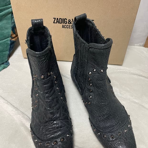 Zadig& Voltaire LOW BOOTS cloutees 36