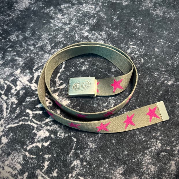 STAR CLIP BELT (KHAKI)