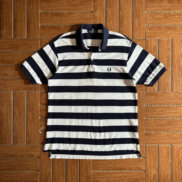 Fred Perry striped cotton pk 1/2 tee