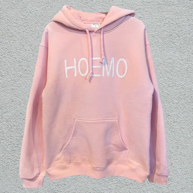 (1) 빨간줄 사피엔스 후디 핑크