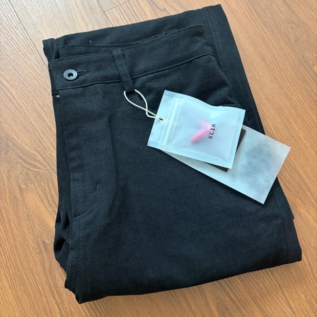 XLIM 시퀀스 01 TROUSERS BLACK S 새상품