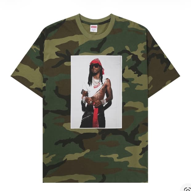 [S] 슈프림 플레이보이카티 포토 티 카모