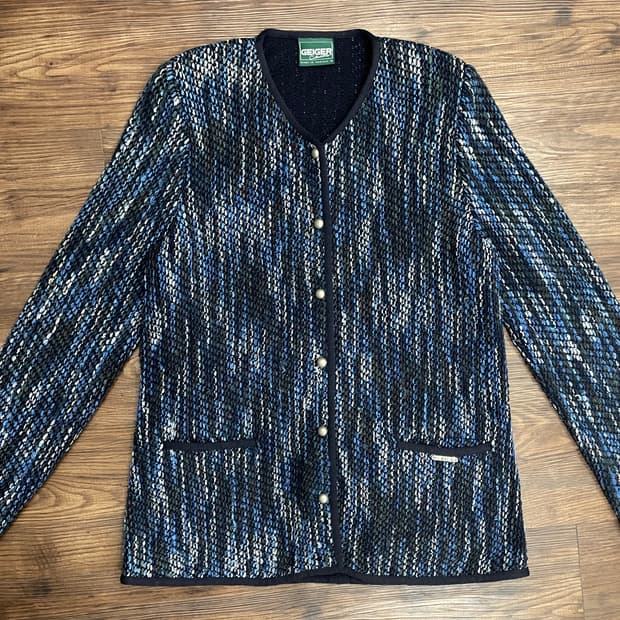 가이거 GEIGER 패턴 가디건 42