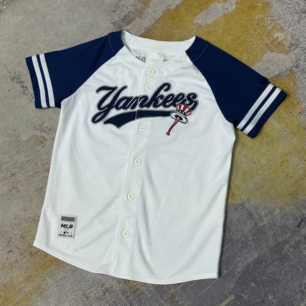 MLB 양키스 야구 유니폼 반팔셔츠