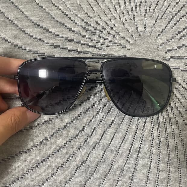 디올옴므 에비에이터 선글라스