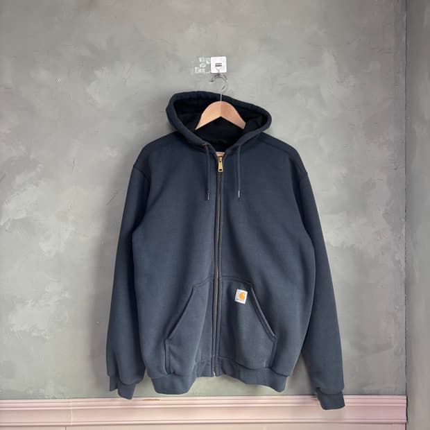 칼하트 써멀 후드집업 네이비