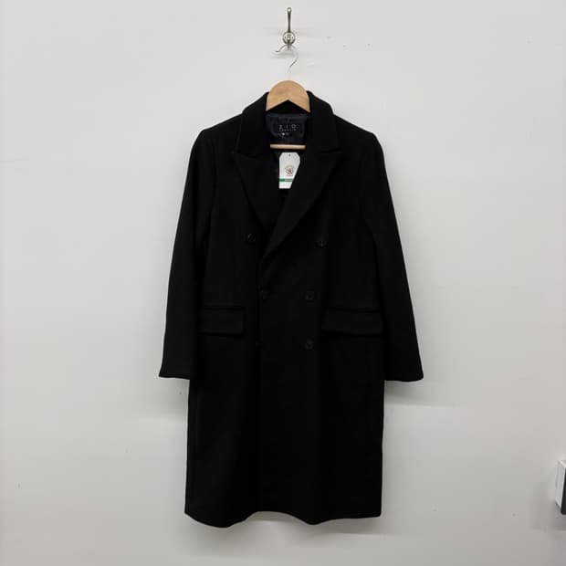 ZIO SONGZIO 블랙 더블 코트 남M