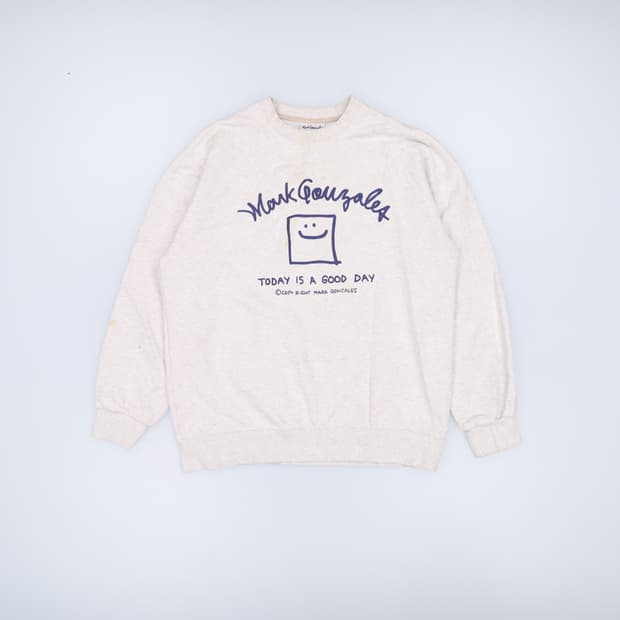 [M] 마크곤잘레스 프린팅 로고 맨투맨 스웻셔츠 0108J