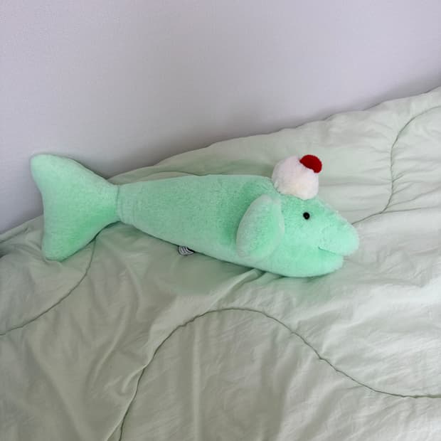 팥빵인형 메론소다 물고기