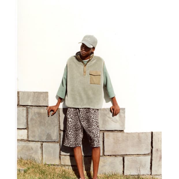 23ss CORONEL SHORTS LEOPARD