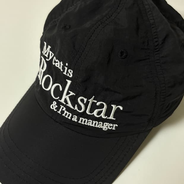 조거쉬 볼캡 블랙