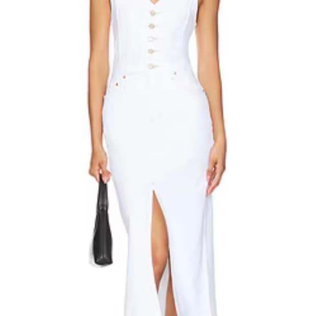 PISTOLA 화이트 데님드레스 XS