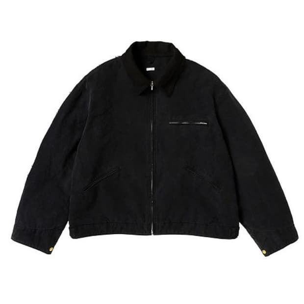 아프레쎄 실크 디트로이트 자켓 블랙 3 