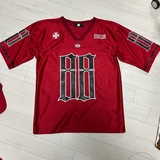 선데이오프클럽 오버사이즈 풋볼 저지