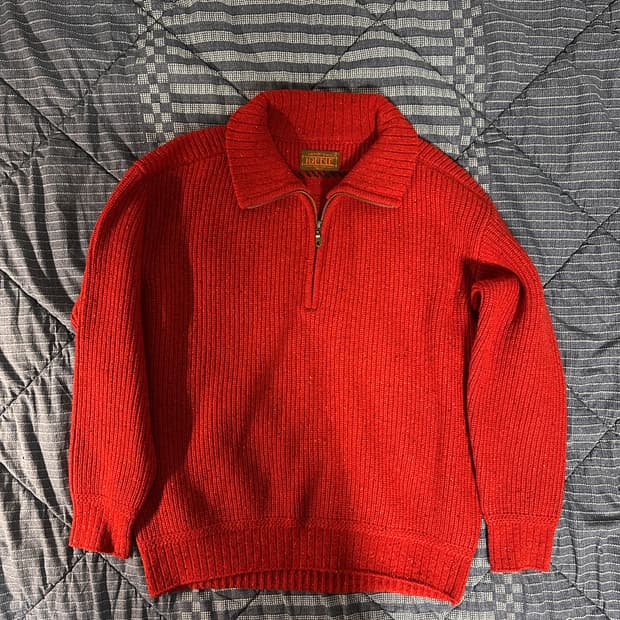 이외들 하프집업 니트 1사이즈