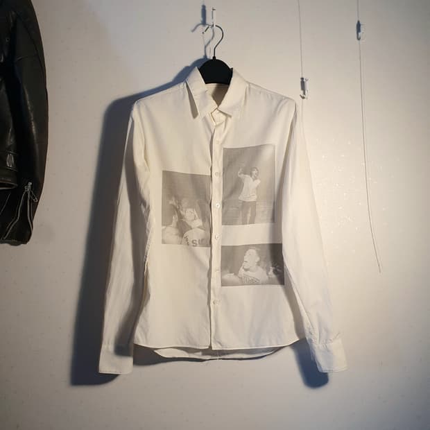 Lad musician stone roses shirt