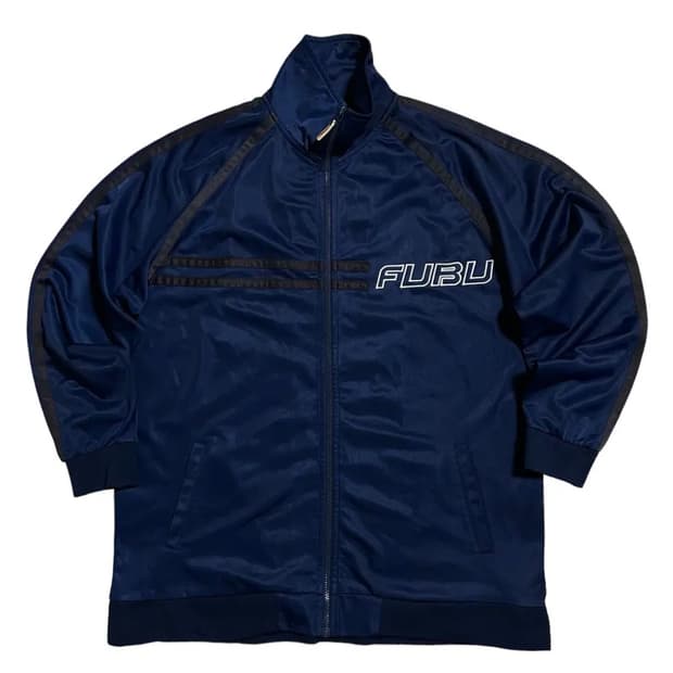 FUBU 후부 올드스쿨 오버핏 백로고 져지(XL)