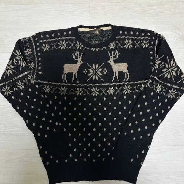 표기상 L) 더블알엘 노르딕 니트  올드스리스타 