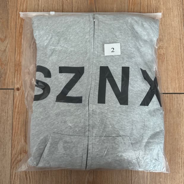 이지 yeezy 그레이 후드집업 한국한정 hd-10