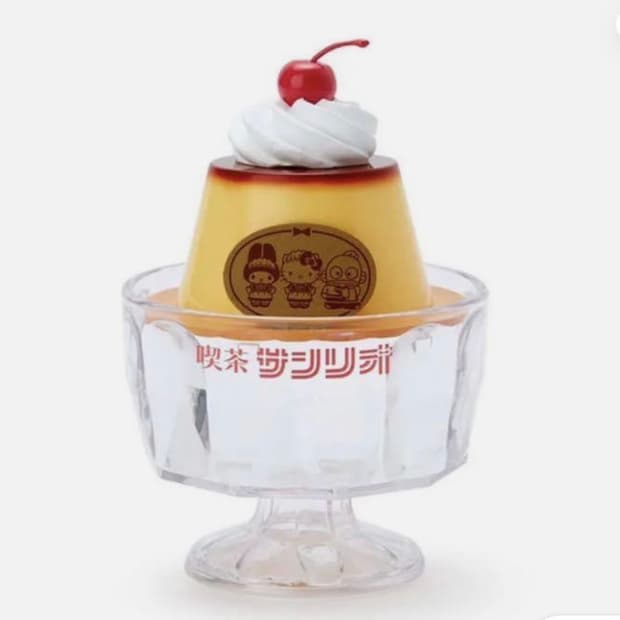 산리오 킷사 푸딩 케이스