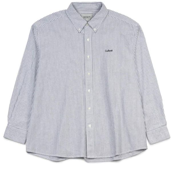 [XL 칼하트 윕 L/S 데니스 스트라이프 셔츠