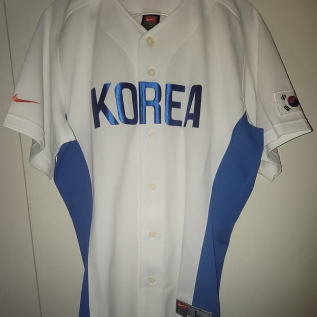 *노마킹* 06 WBC 나이키 한국 야구 국대 국가대표 홈 어센틱 유니폼