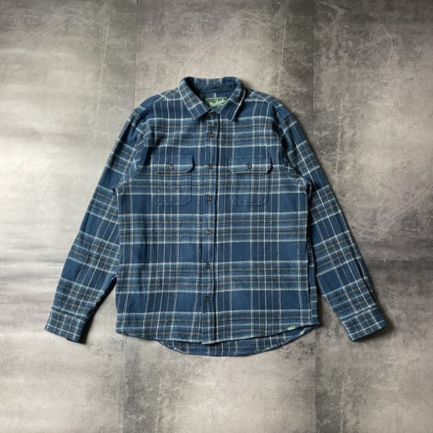 WOOLRICH 울리치 빈티지 플란넬 코튼 체크 셔츠자켓 A00359