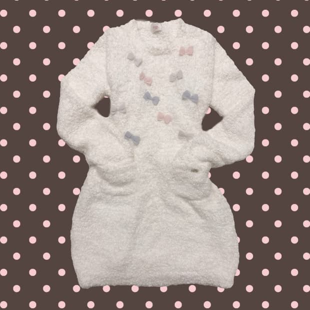 🎀 폭닥 히메갸루 / 라떼갸루 니트 원피스 🍫💝