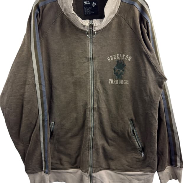 JPN Y2K 그런지 아메카지 집업1432