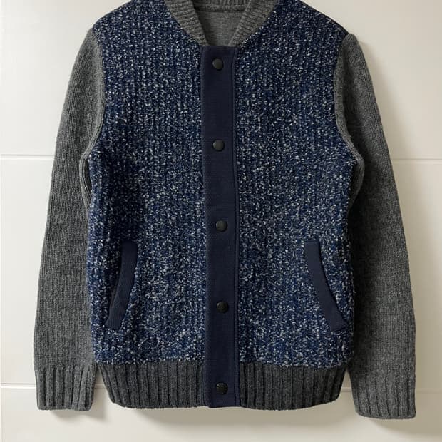 커스텀멜로우 가디건 니트